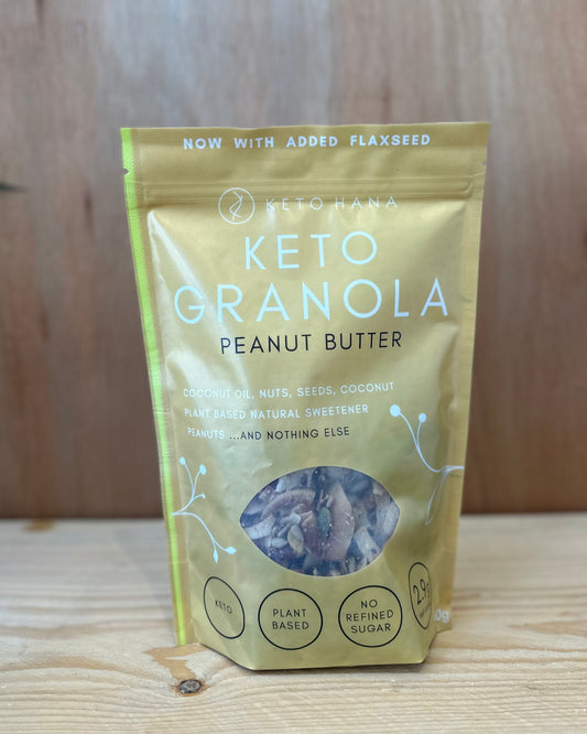 Peanut Butter Keto Granola