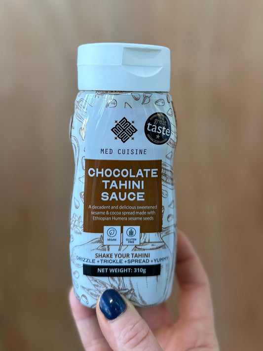 Chocolate tahini sauce