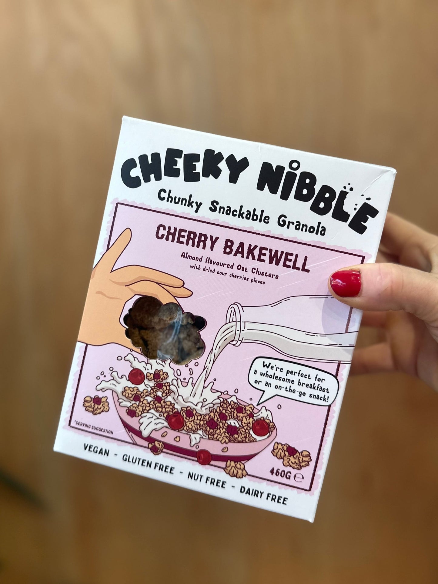 Cherry Bakewell Granola