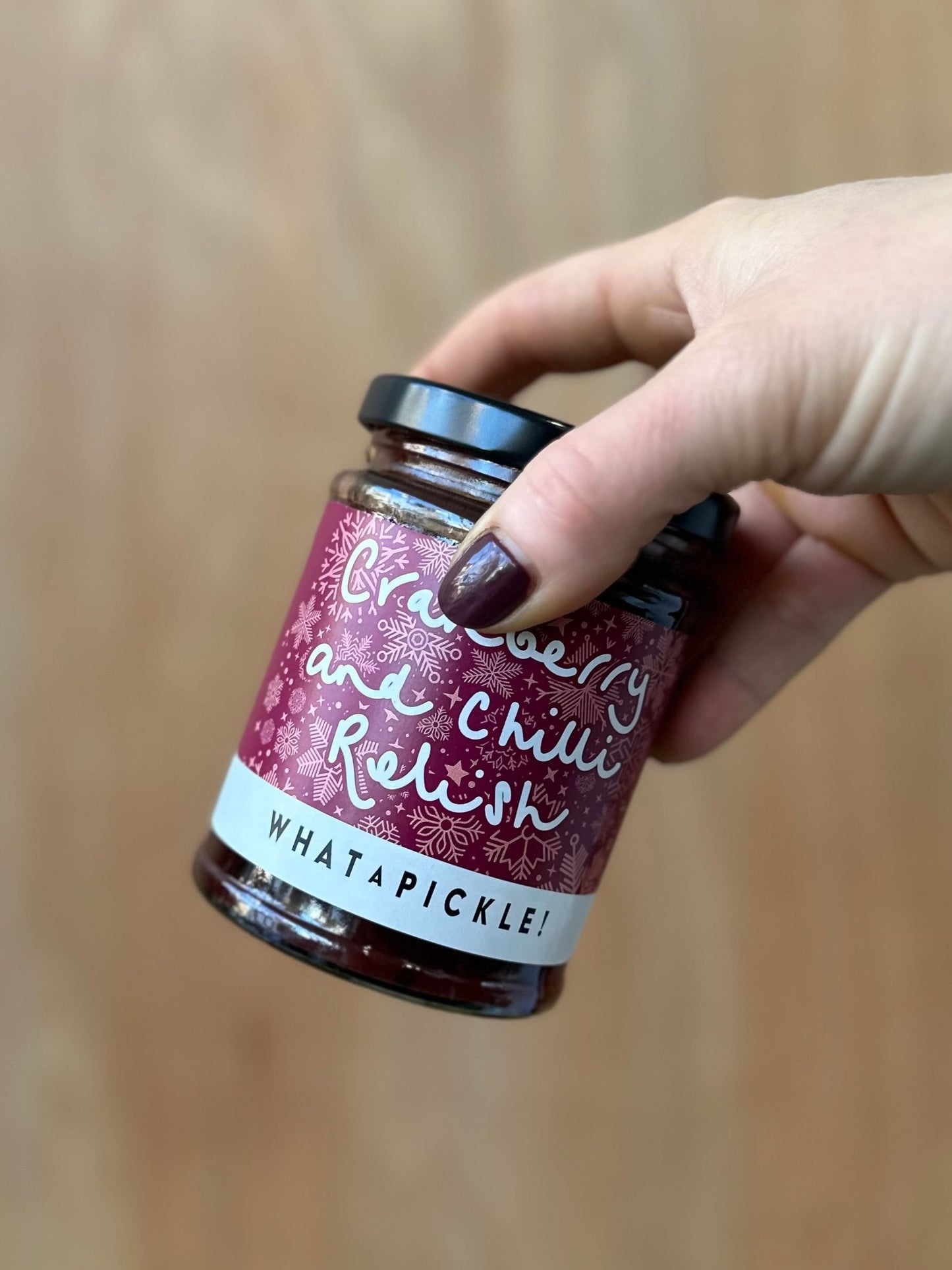 Cranberry + Chilli Relish